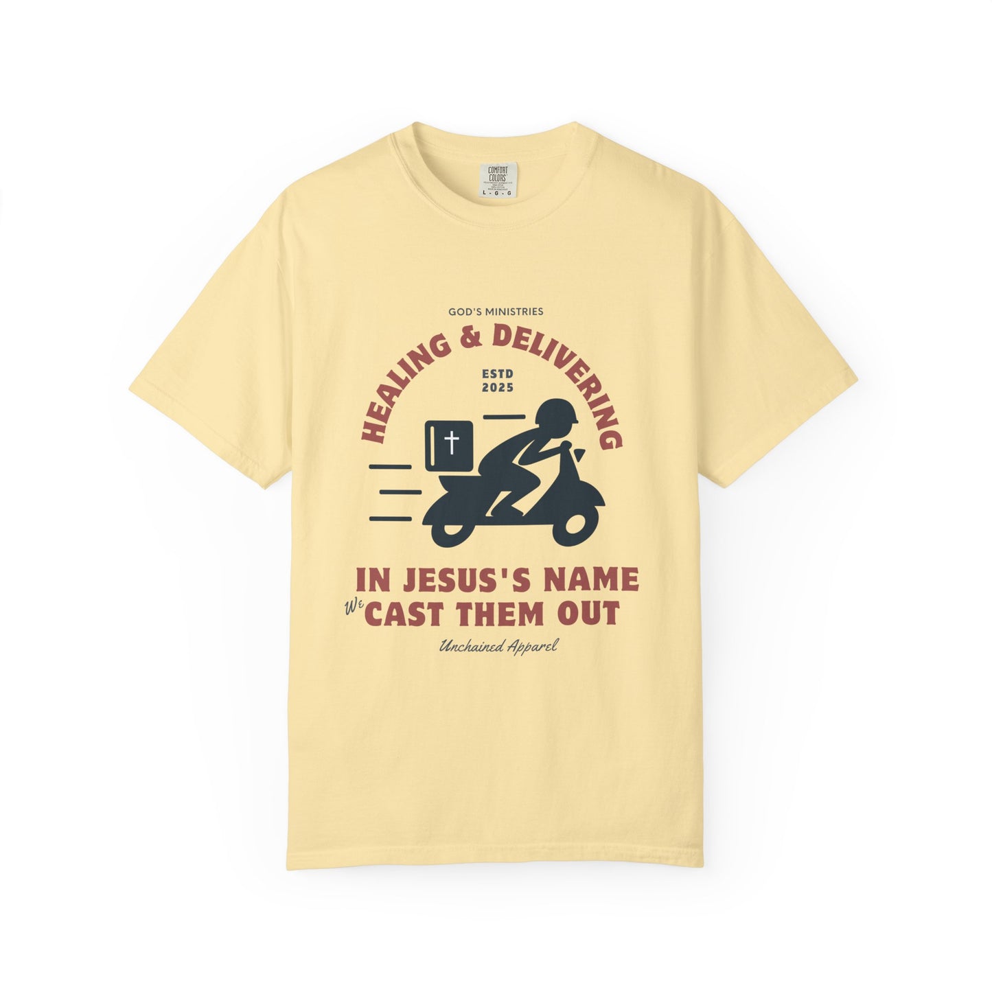 Healing & Delivering - Garment-Dyed Tee