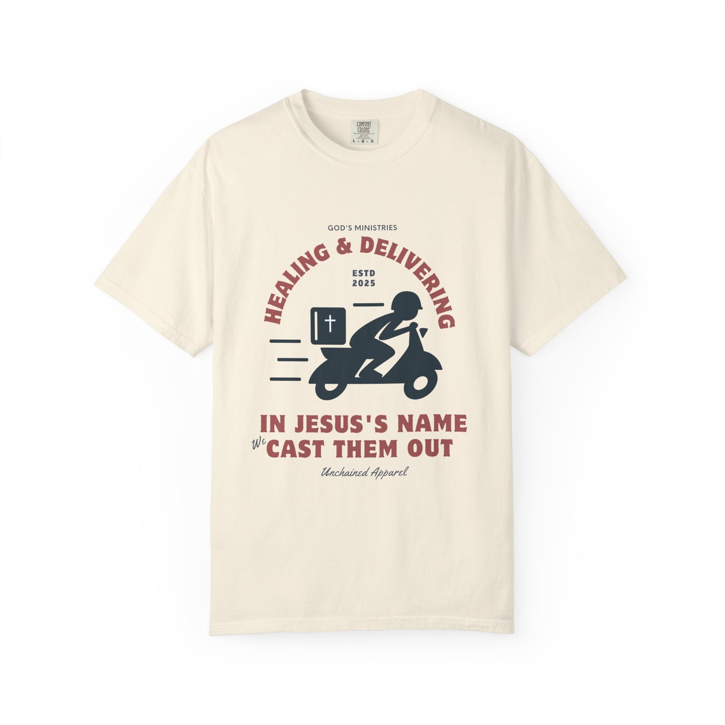 Healing & Delivering - Garment-Dyed Tee
