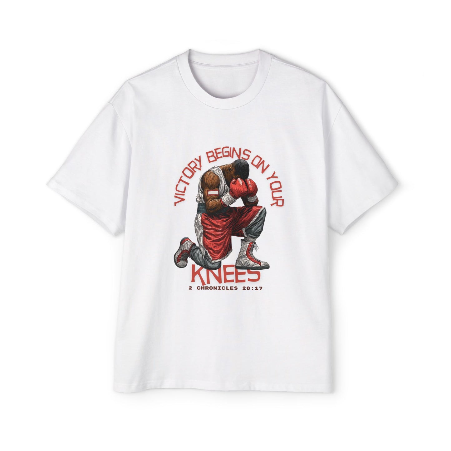 Victory on our Knees - Heavy Oversized Tee