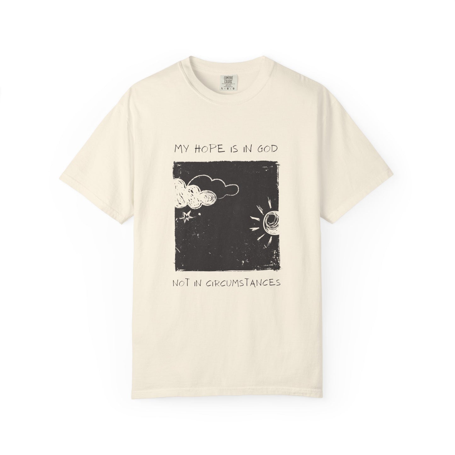 My Hope is in God - Garment-Dyed Tee