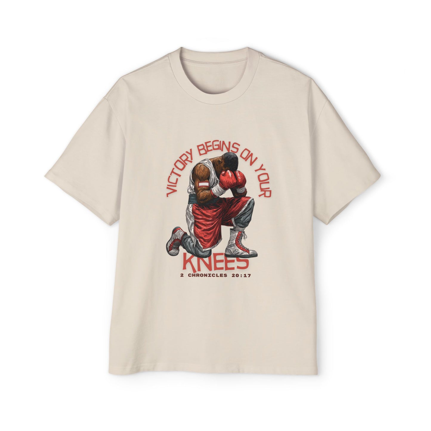 Victory on our Knees - Heavy Oversized Tee
