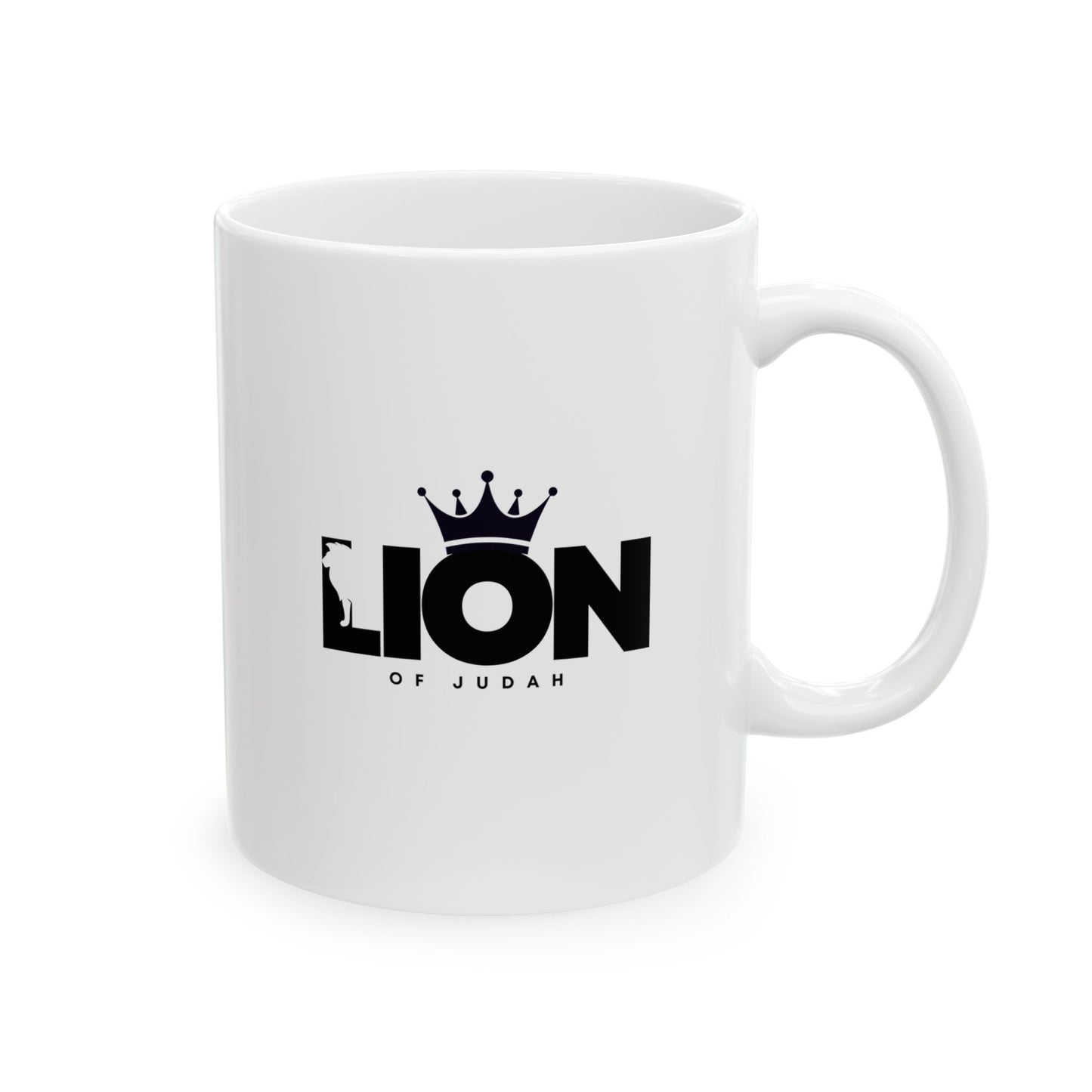 Ceramic Mug featuring 'LION of Judah' Design