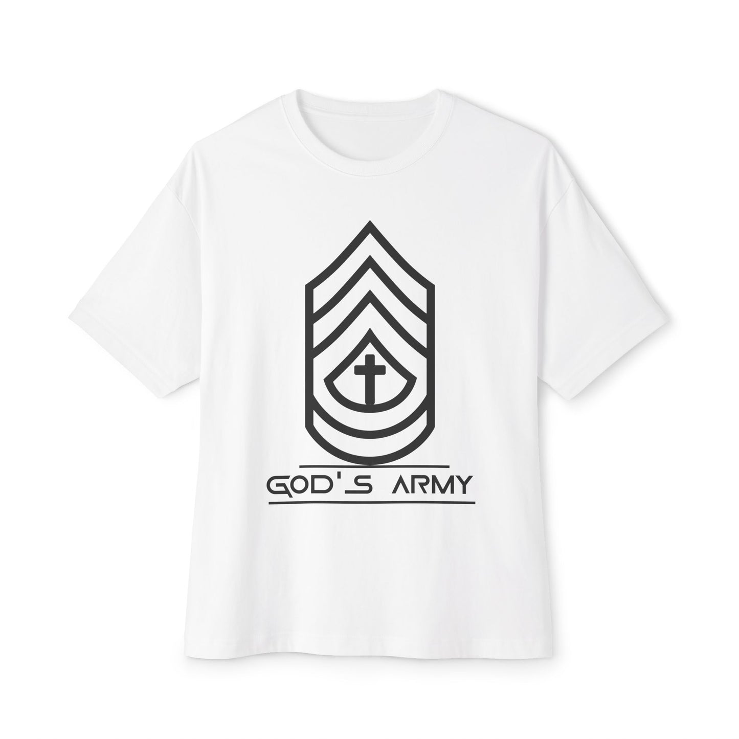 God's Army -Heavy+Boxy Tee
