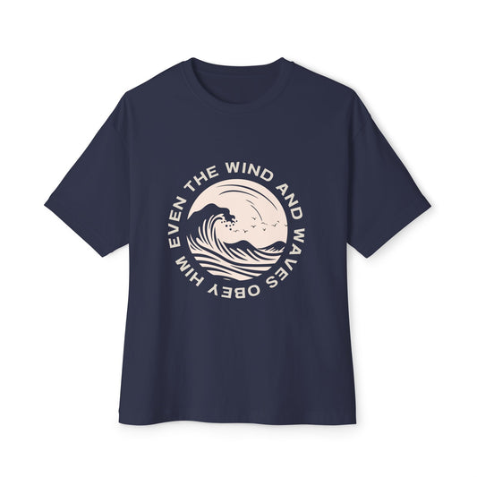 Even the Winds obey - Oversized Boxy Tee