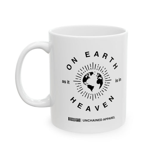 Ceramic Mug - 'On Earth as it is in Heaven'