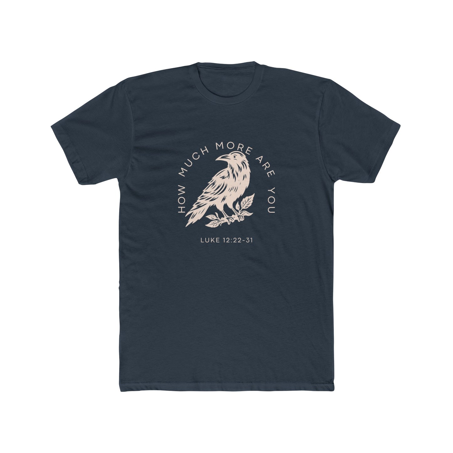 Luke 12:22 - Crew Neck Cotton Tee
