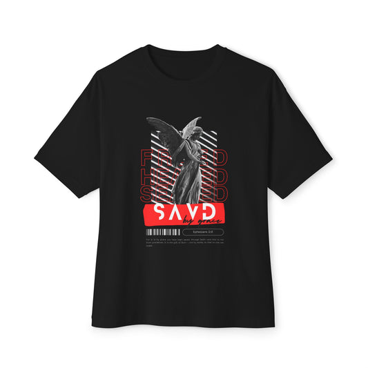 Saved by Grace - Heavy+Boxy Tee