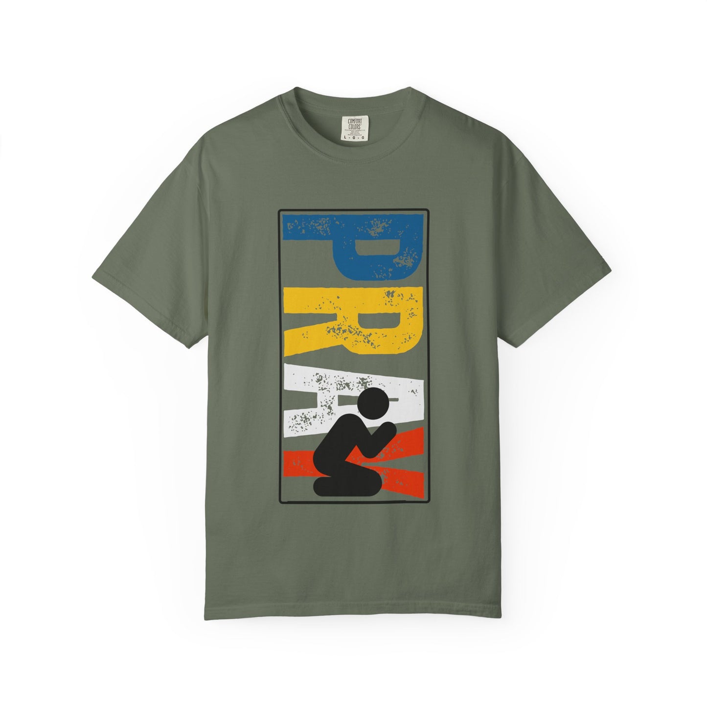 Pray- Garment-Dyed Tee