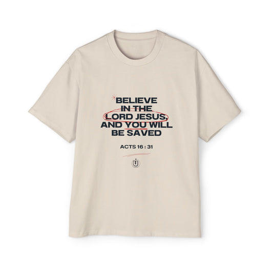 Believe in the Lord - Heavy Oversized Tee