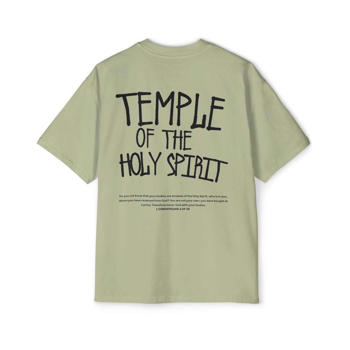 Temple of the Holy Spirit - Heavy Oversized Tee