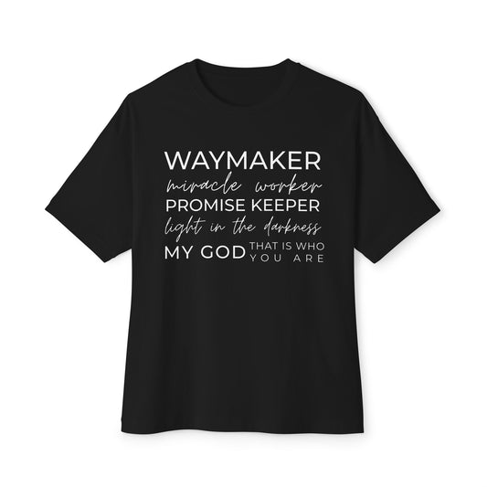 WAYMAKER -  Heavy+Boxy Tee