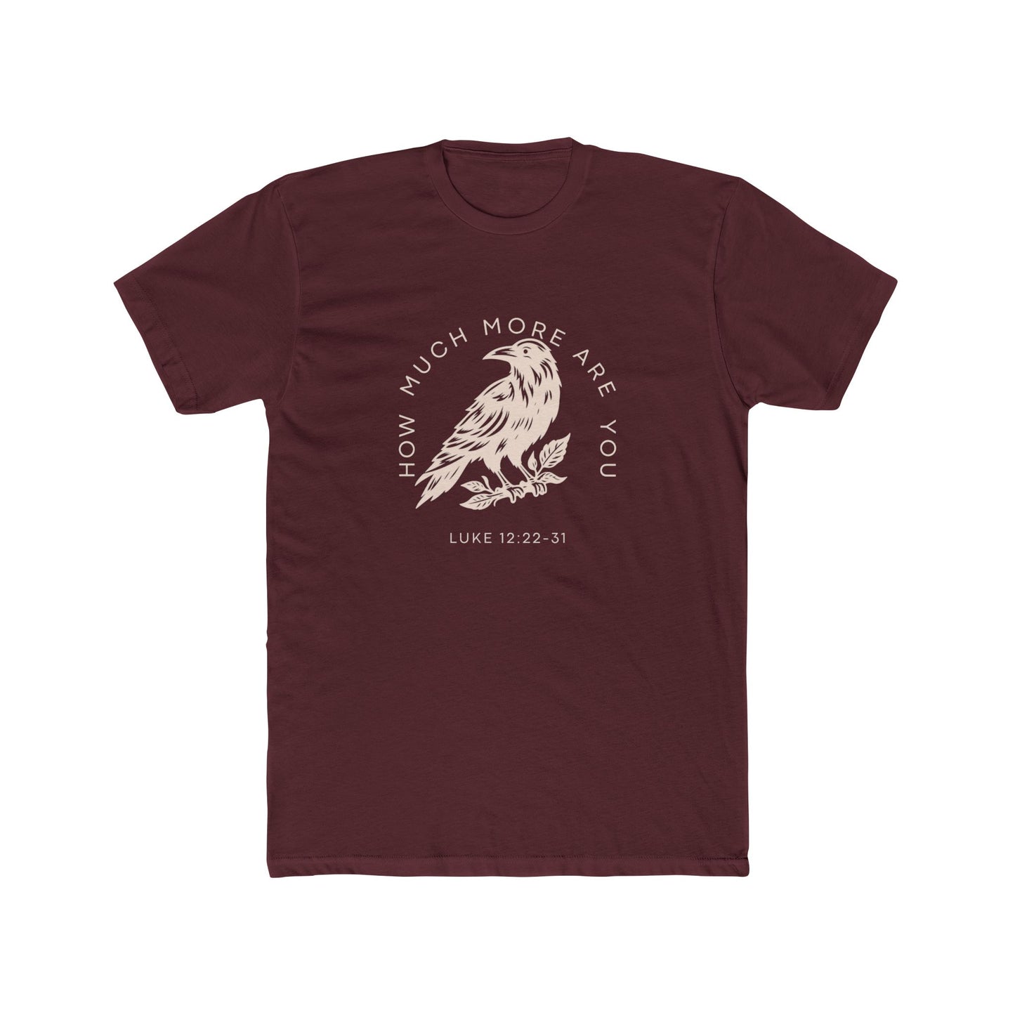 Luke 12:22 - Crew Neck Cotton Tee
