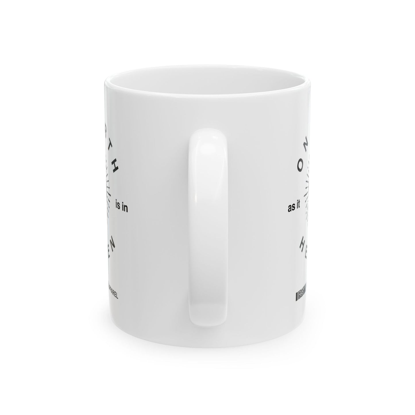 Ceramic Mug - 'On Earth as it is in Heaven'