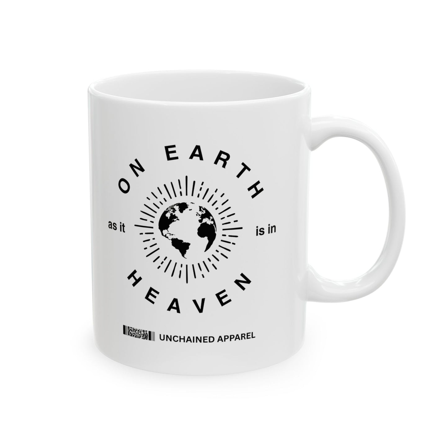 Ceramic Mug - 'On Earth as it is in Heaven'