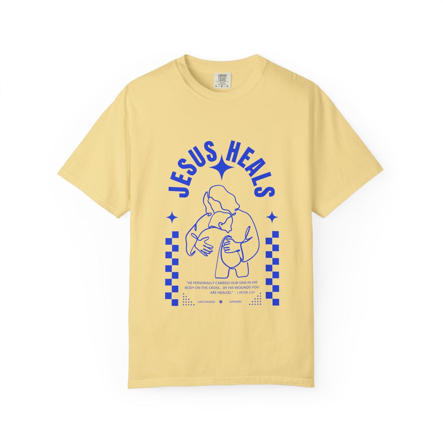 Jesus Heals - Garment-Dyed Tee