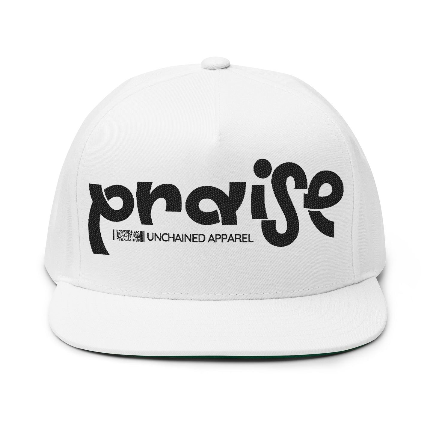 Embroidered Flat Bill Cap - Praise