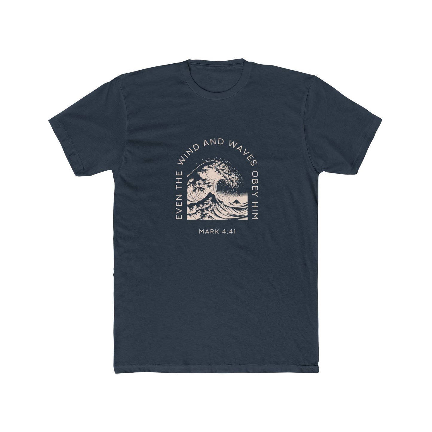 Mark 4:41 - Crew Neck Cotton Tee