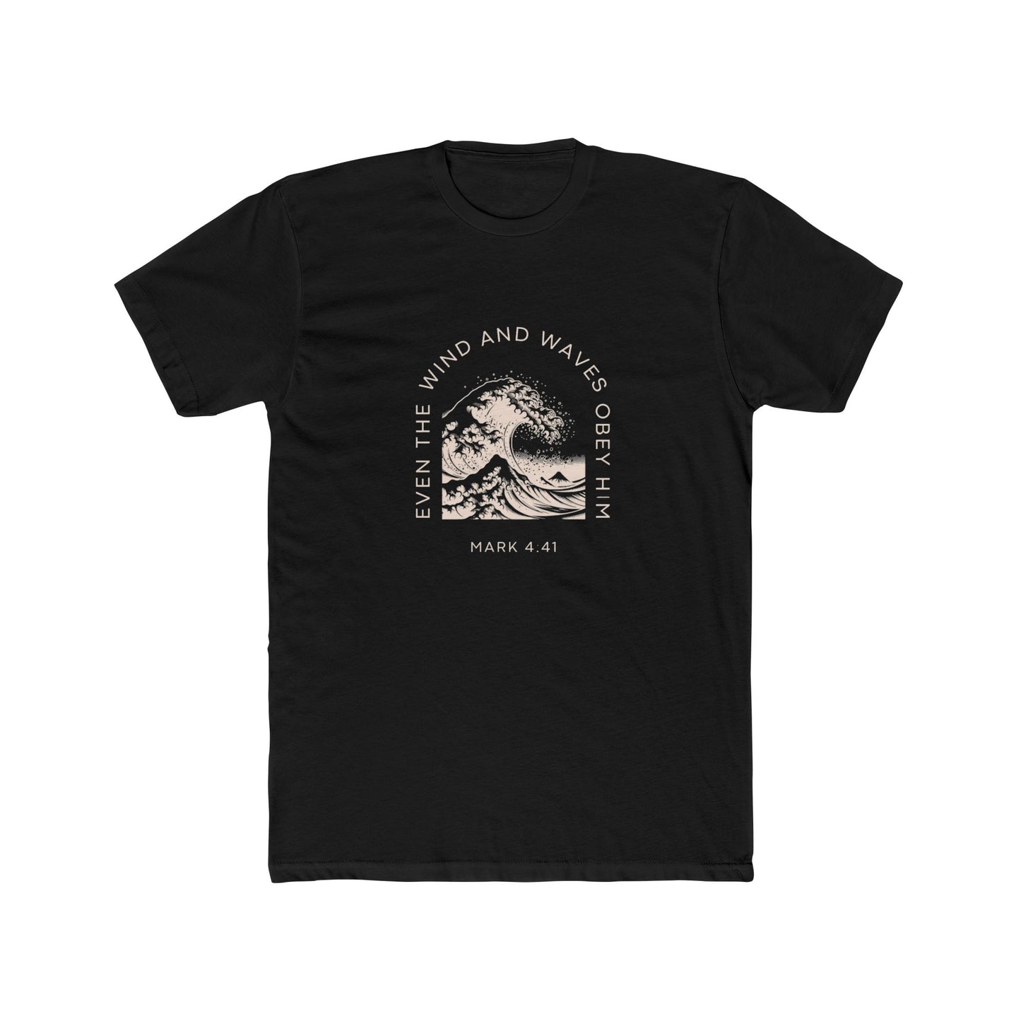 Mark 4:41 - Crew Neck Cotton Tee