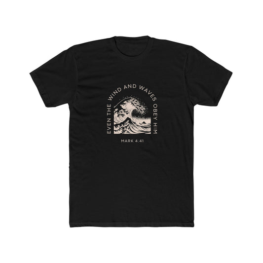 Mark 4:41 - Crew Neck Cotton Tee