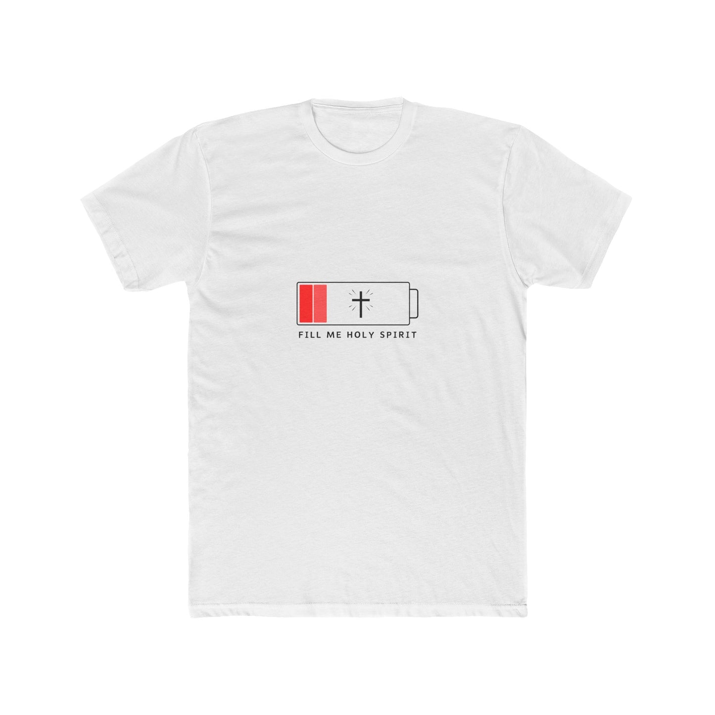 Fill Me Spirit - Cotton Crew Tee