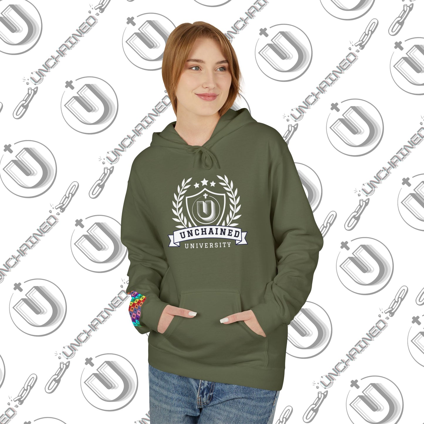 Unisex Fleece Hoodie - Unchained University