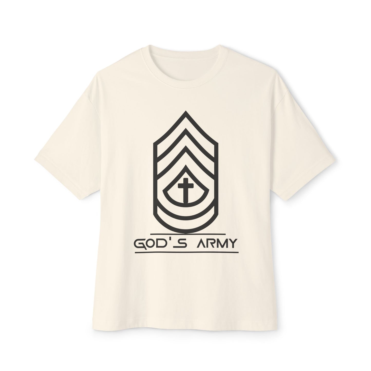 God's Army -Heavy+Boxy Tee