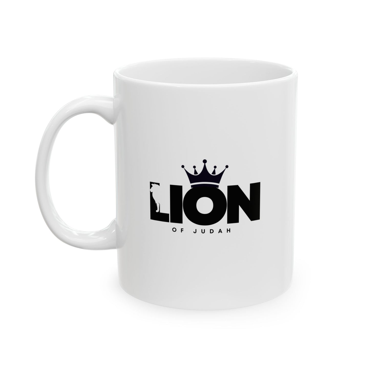 Ceramic Mug featuring 'LION of Judah' Design