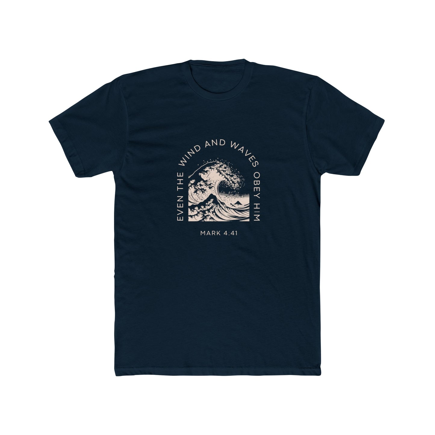 Mark 4:41 - Crew Neck Cotton Tee