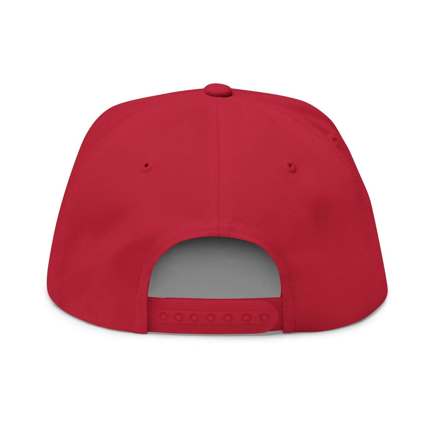 Embroidered Flat Bill Cap - Saved by Grace