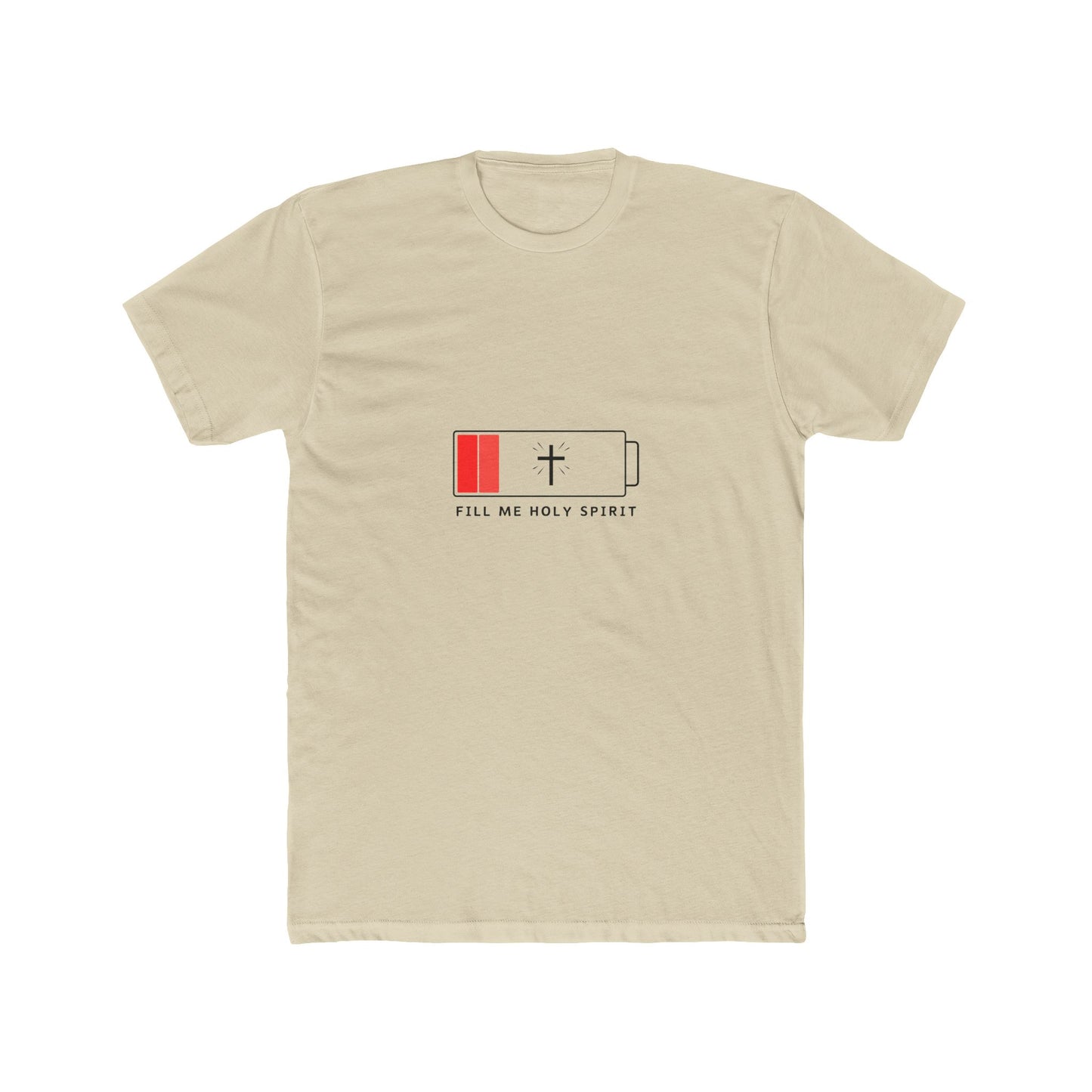 Fill Me Spirit - Cotton Crew Tee