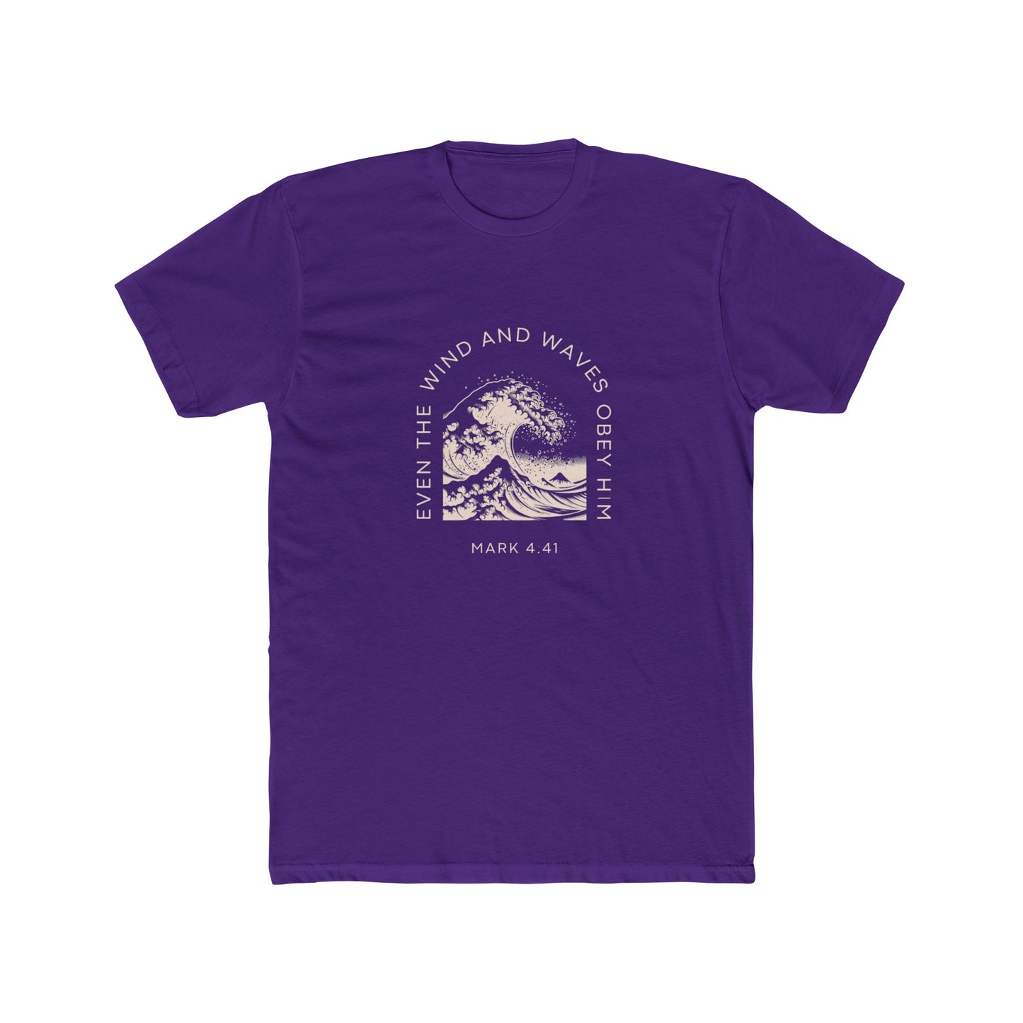 Mark 4:41 - Crew Neck Cotton Tee