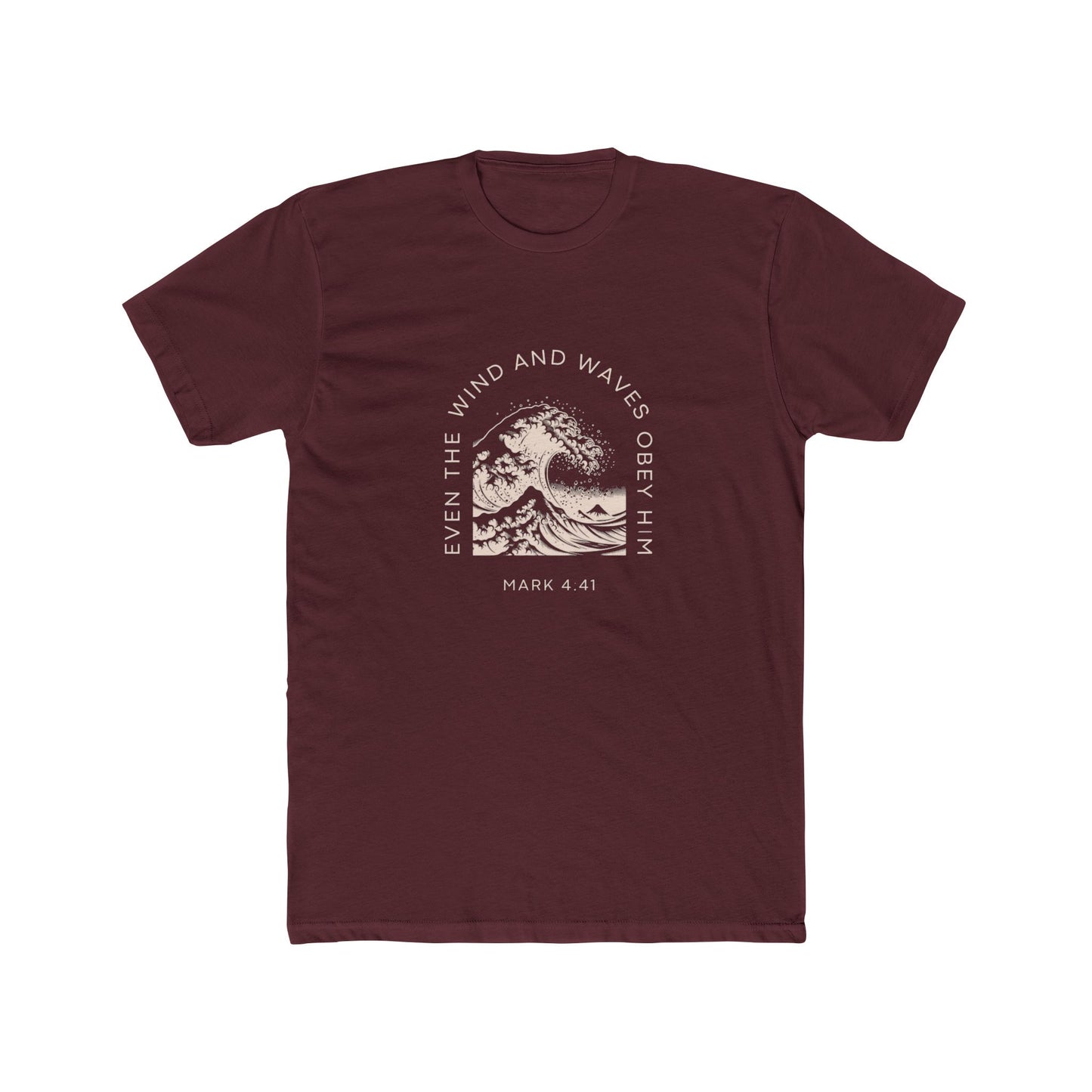 Mark 4:41 - Crew Neck Cotton Tee