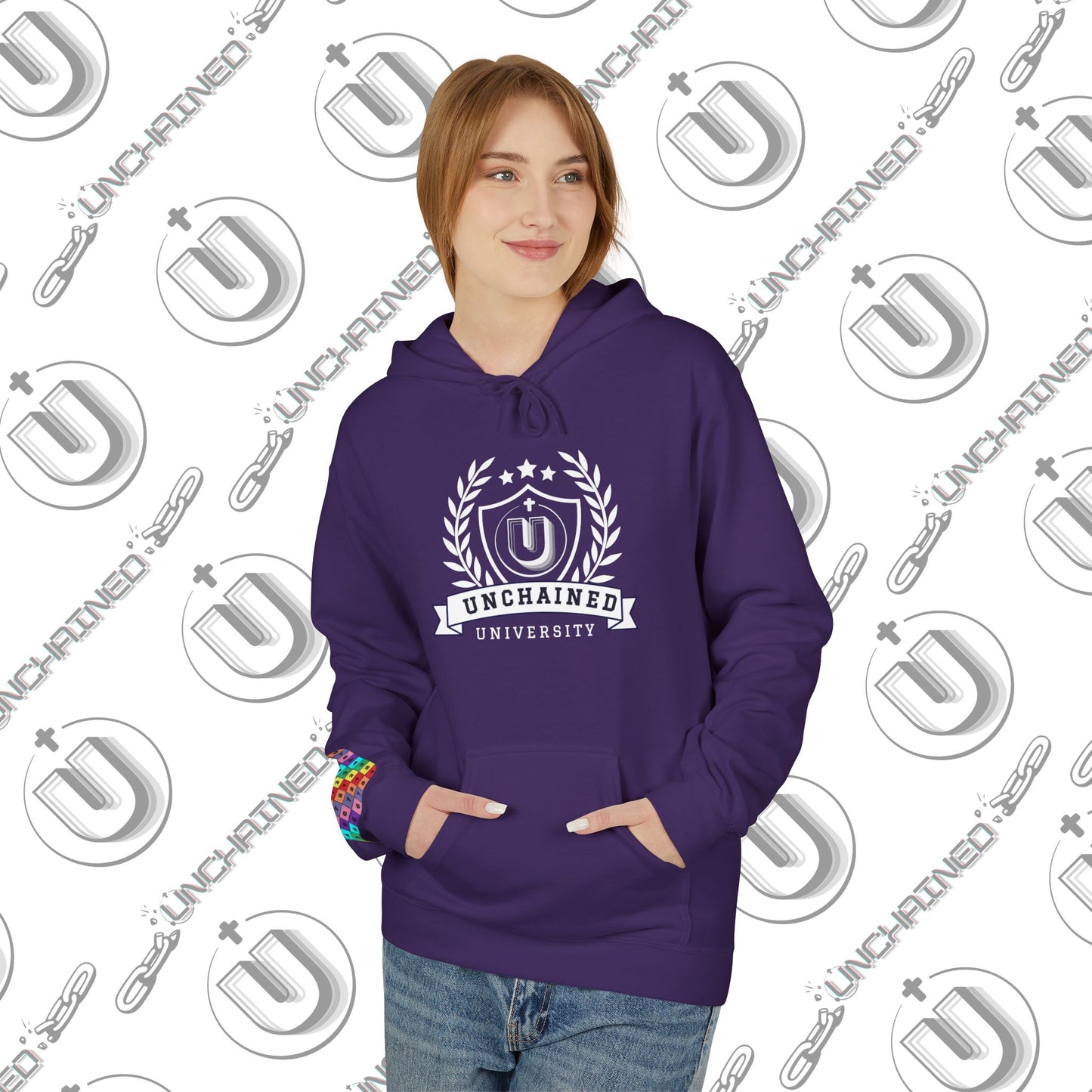 Unisex Fleece Hoodie - Unchained University