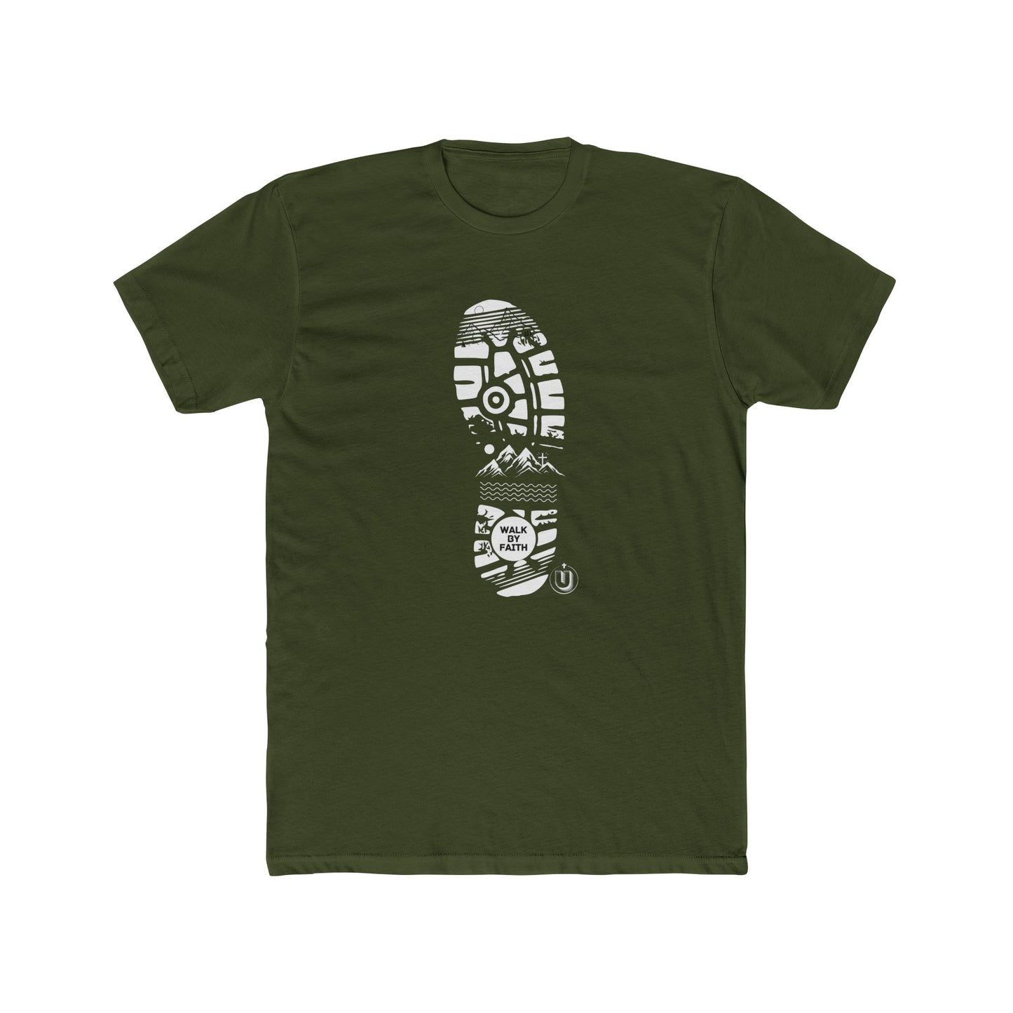 Walk in Faith - Cotton Crew Tee