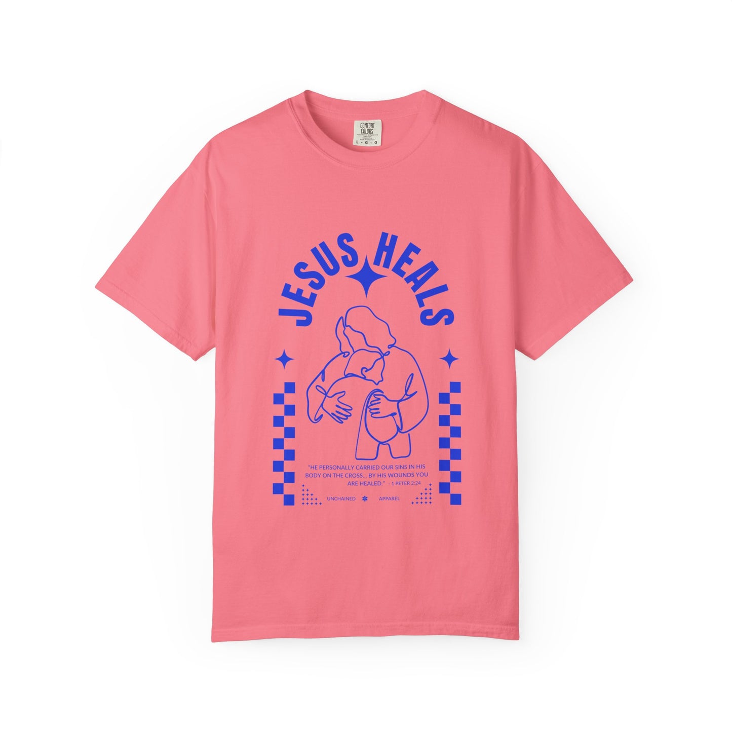 Jesus Heals - Garment-Dyed Tee