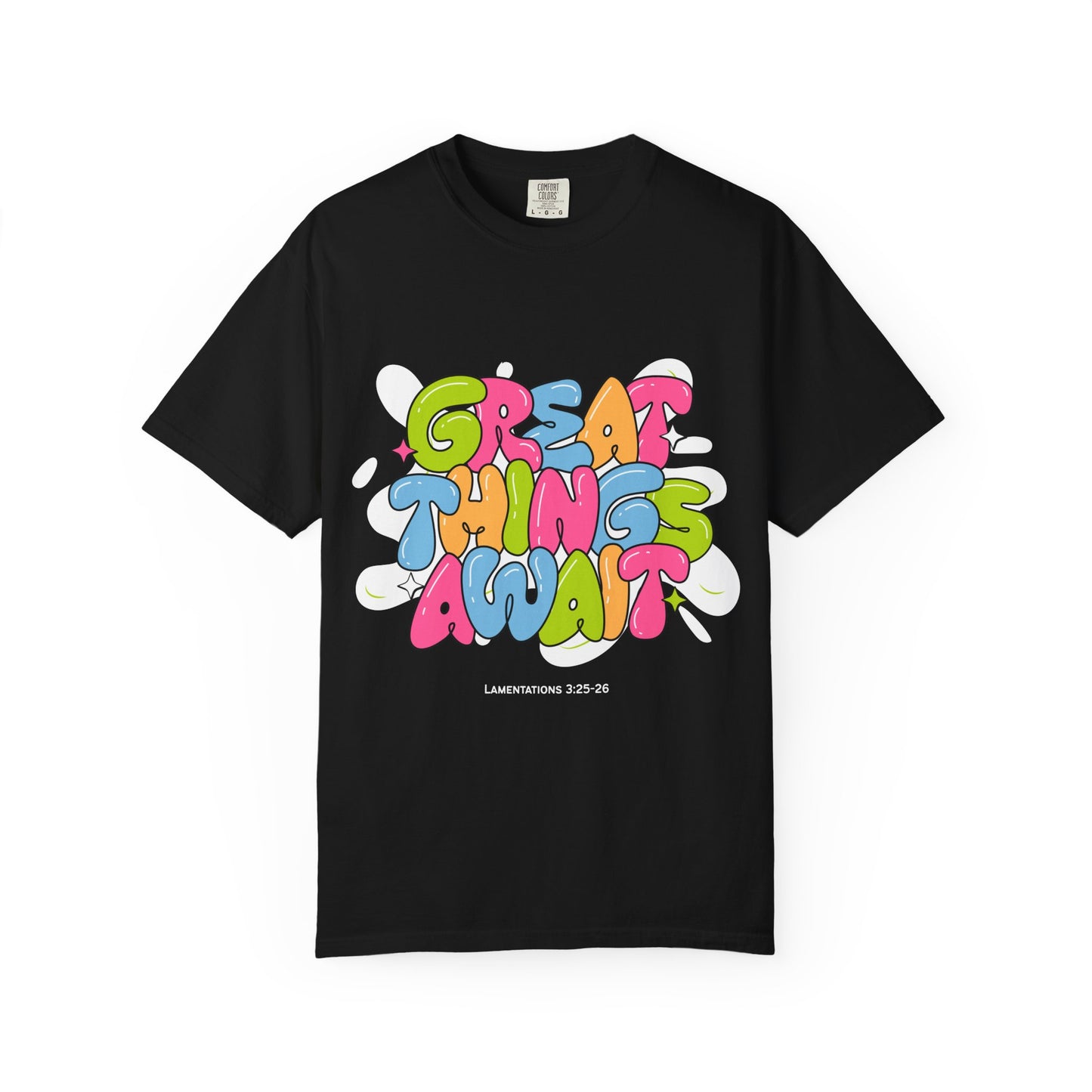 Great Things Await - Garment-Dyed Tee