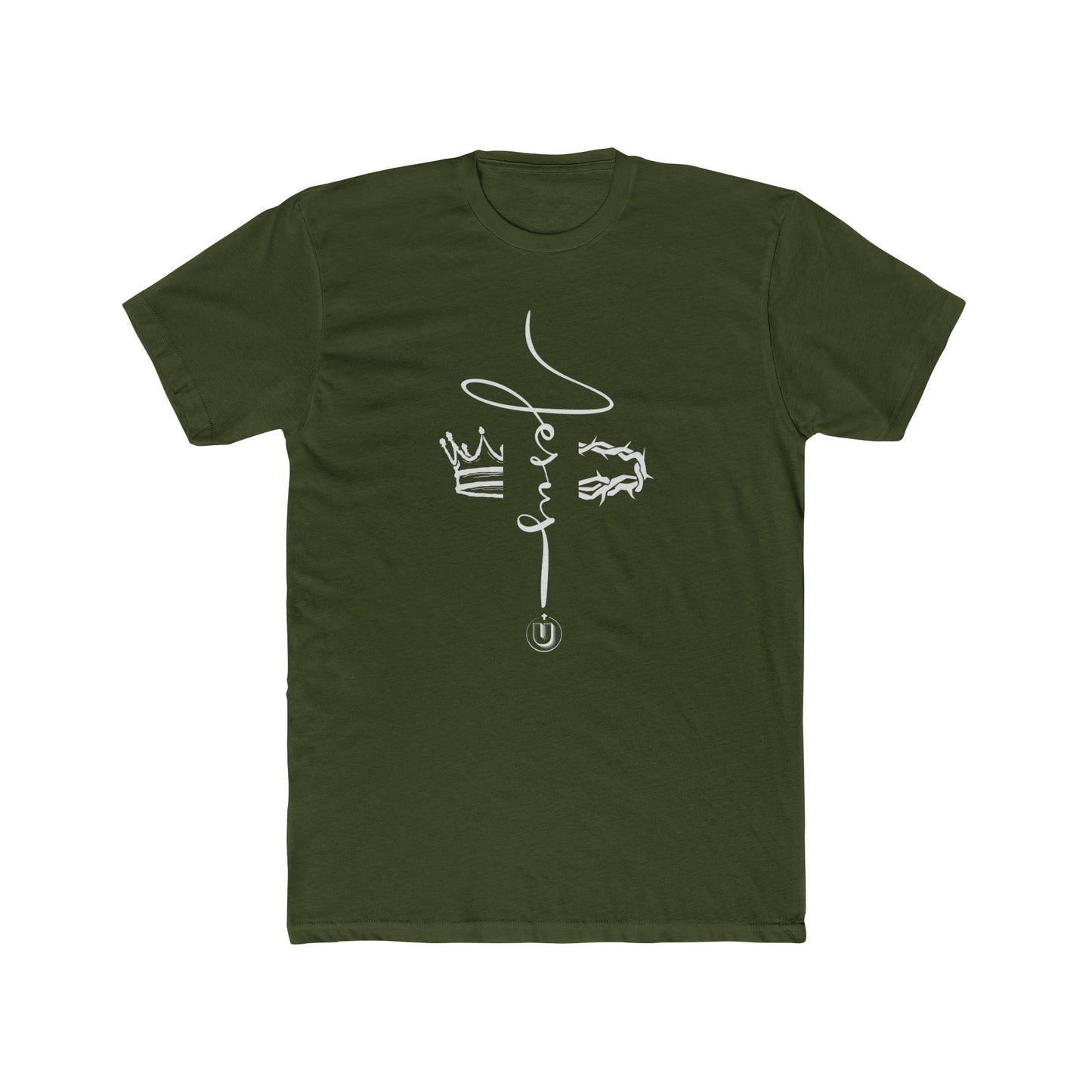 Crown Jesus - Cotton Crew Tee
