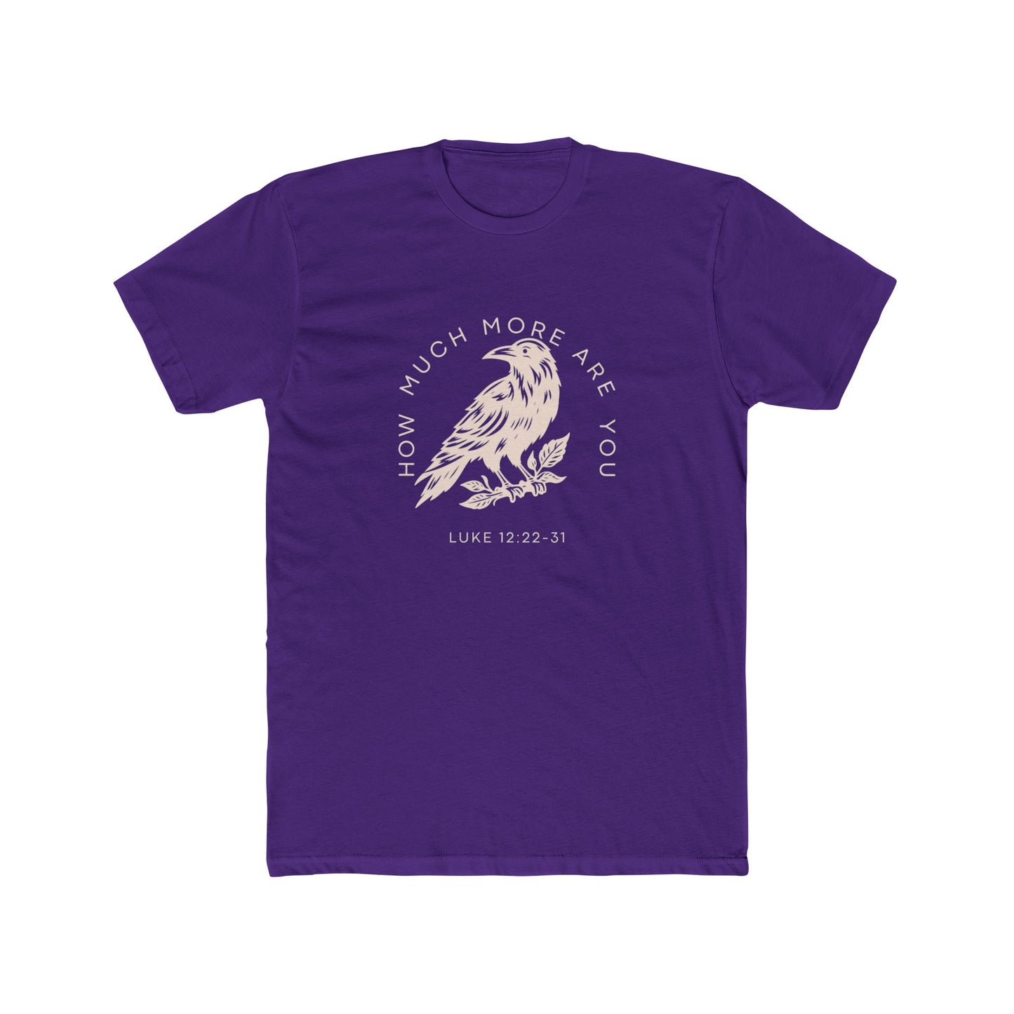 Luke 12:22 - Crew Neck Cotton Tee