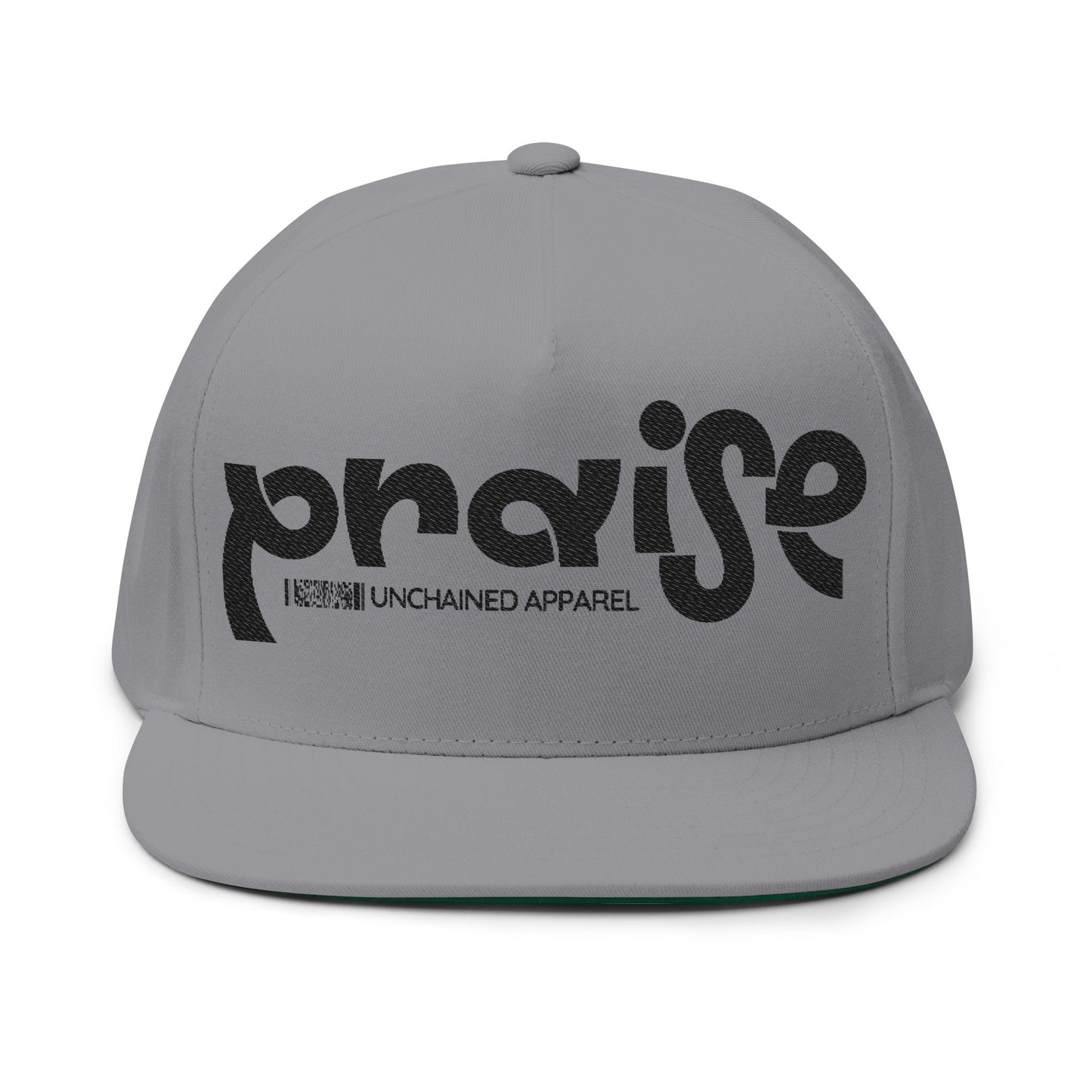 Embroidered Flat Bill Cap - Praise