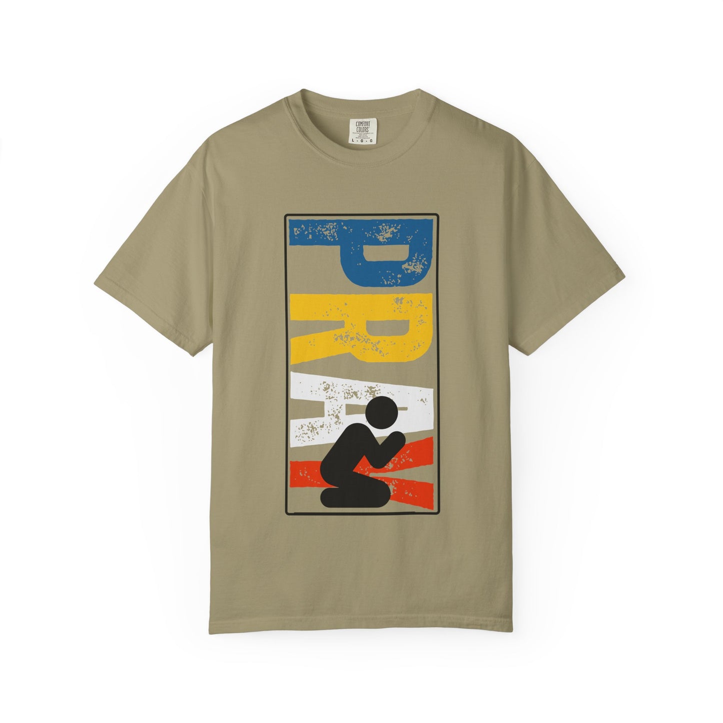 Pray- Garment-Dyed Tee