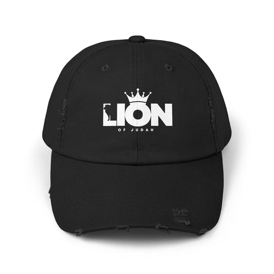 Lion of Judah Distressed Cap